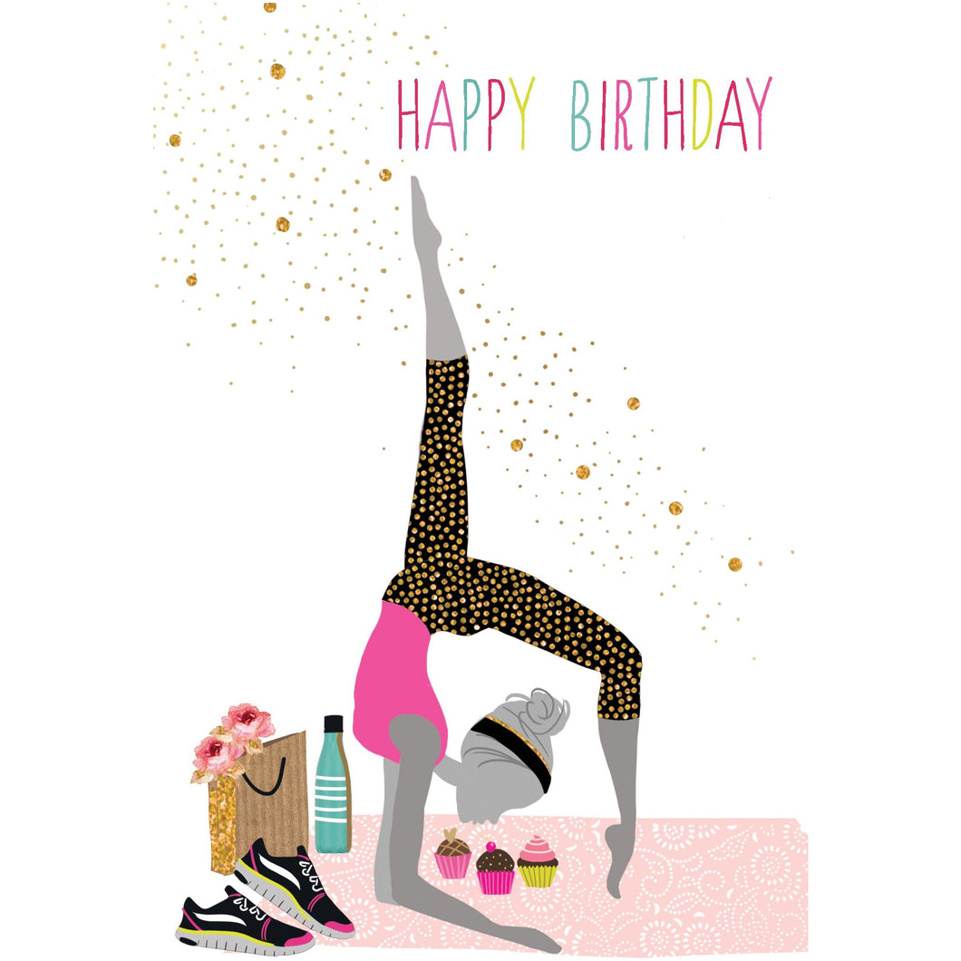 Workout - Happy Birthday Sara Miller - Cardmore