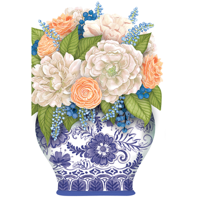 Vase Birthday Card  Sienna's Garden - Cardmore