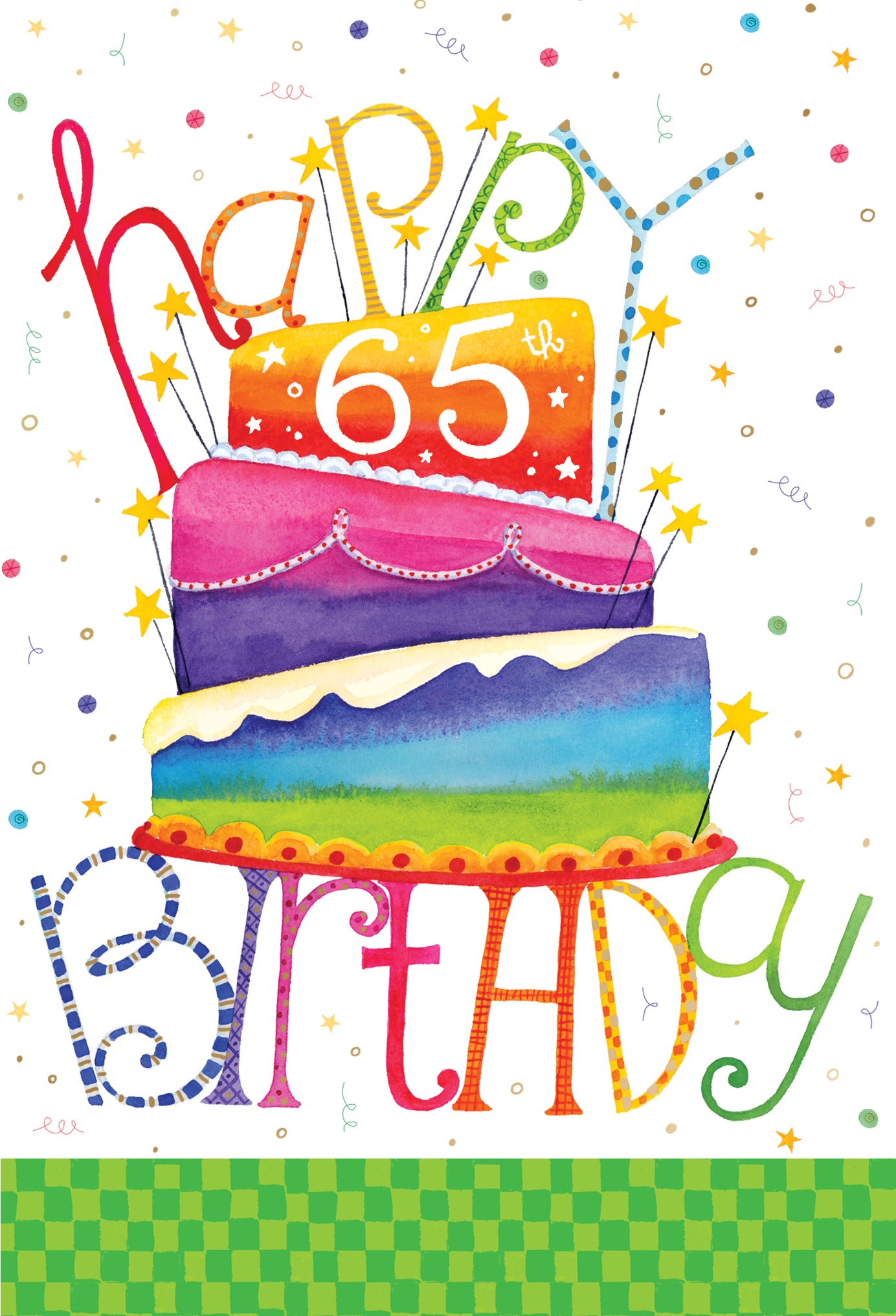 Birthday Card 65th - Cardmore