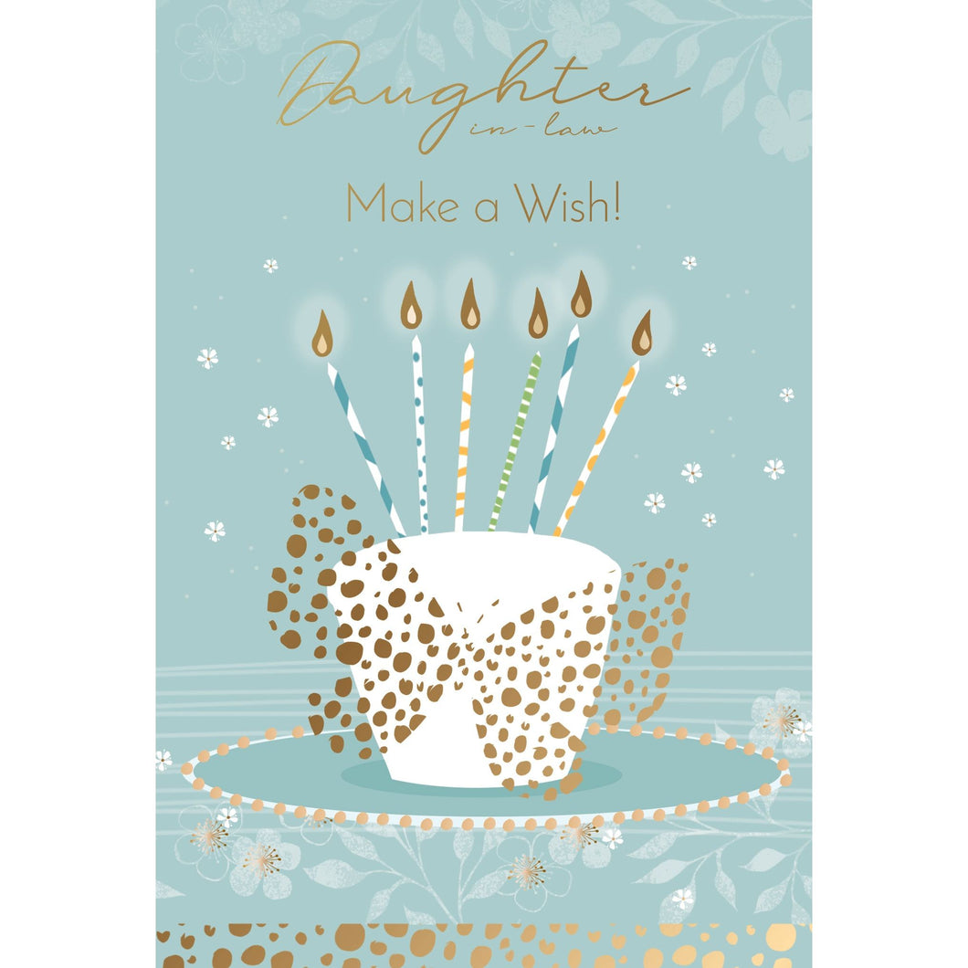Birthday Daughter In-Law Card Cupcake - Cardmore