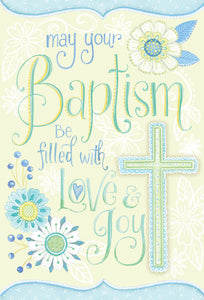 Baptism Card Love & Joy - Cardmore