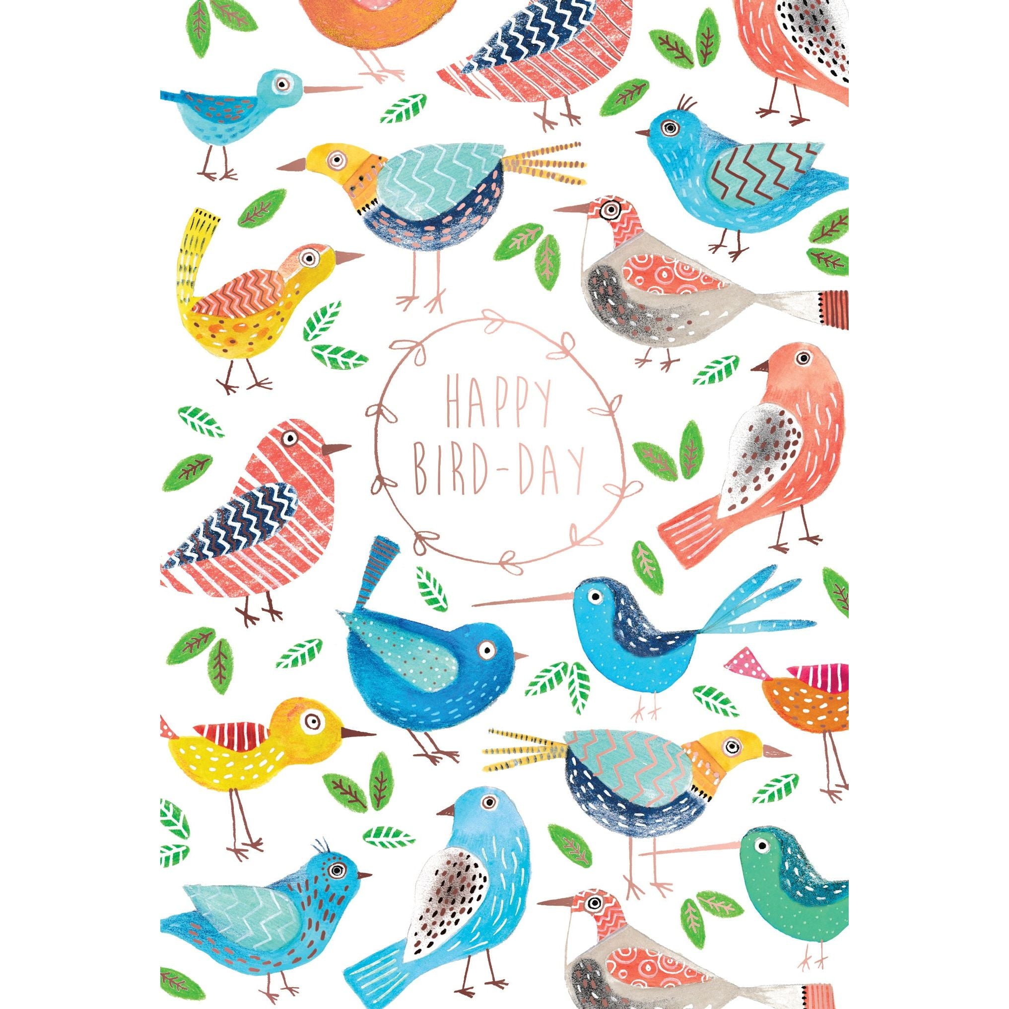 Happy Birds Birthday Card - Cardmore