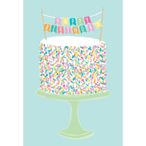 Sprinkle Cake Birthday Card - Cardmore