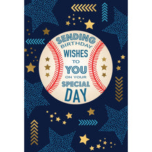 Baseball Stars Birthday Card - Cardmore
