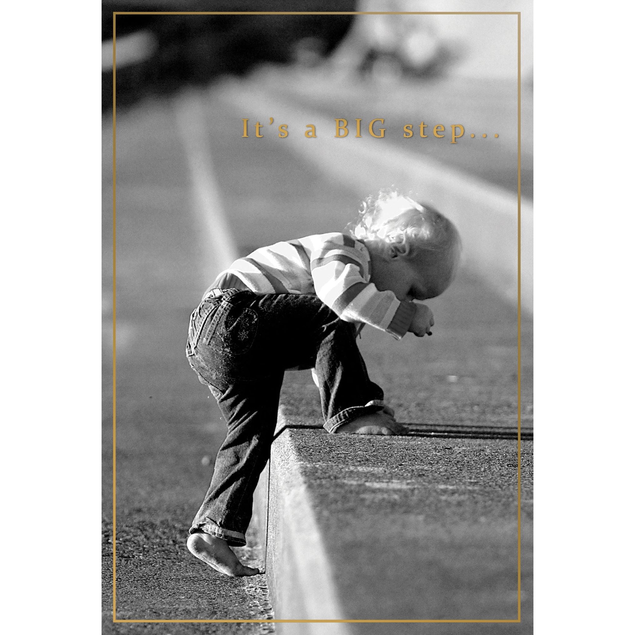 Big Step Encouragement Card - Cardmore