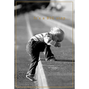 Big Step Encouragement Card - Cardmore
