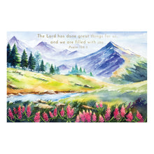 Tranquil Mountains Birthday Card - Cardmore