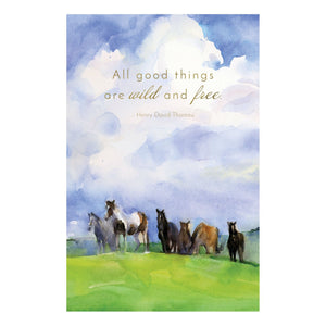Horses and Clouds Birthday Card - Cardmore