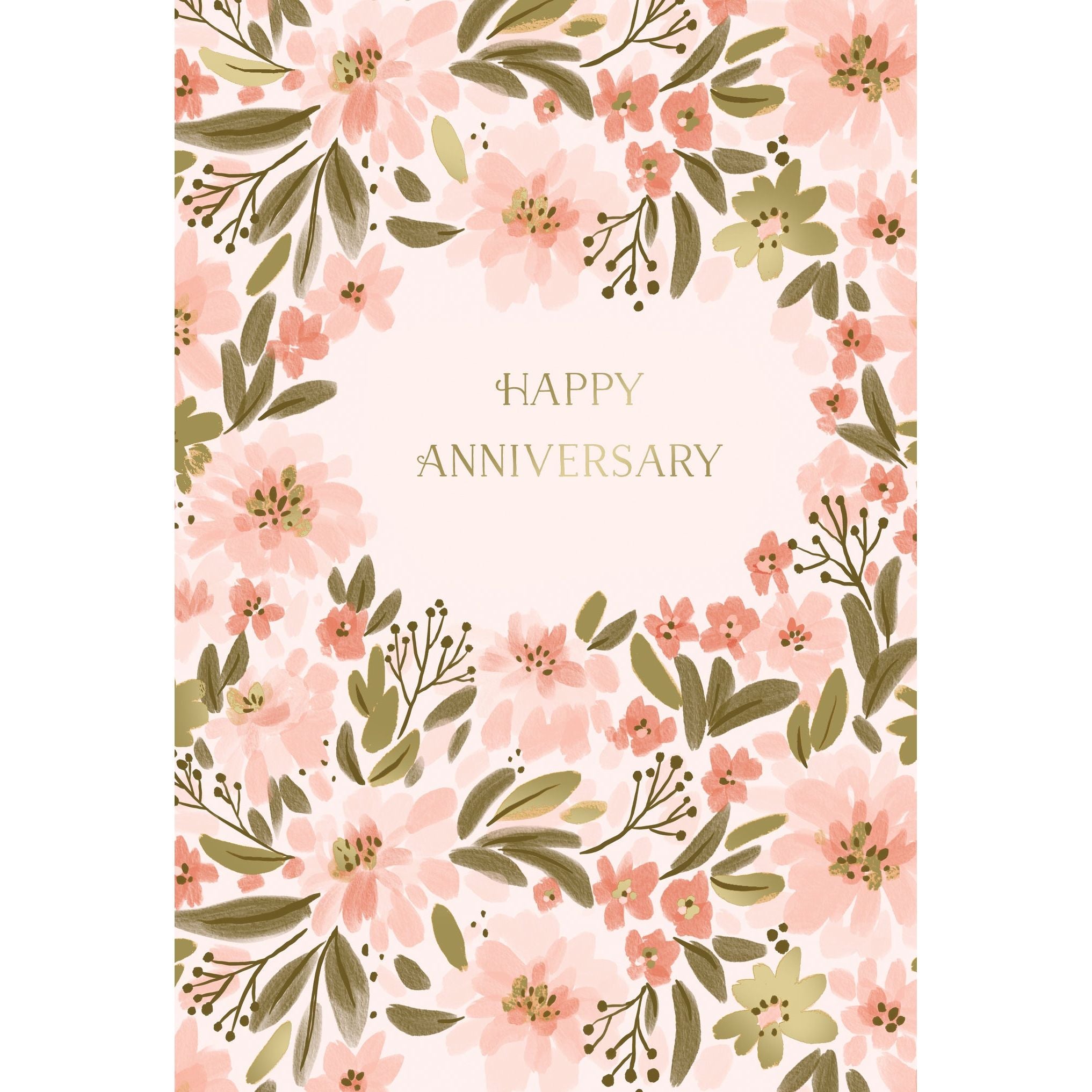 Bunches Of Flowers Anniversary Card - Cardmore