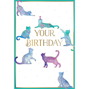 Cat Birthday Card - Cardmore