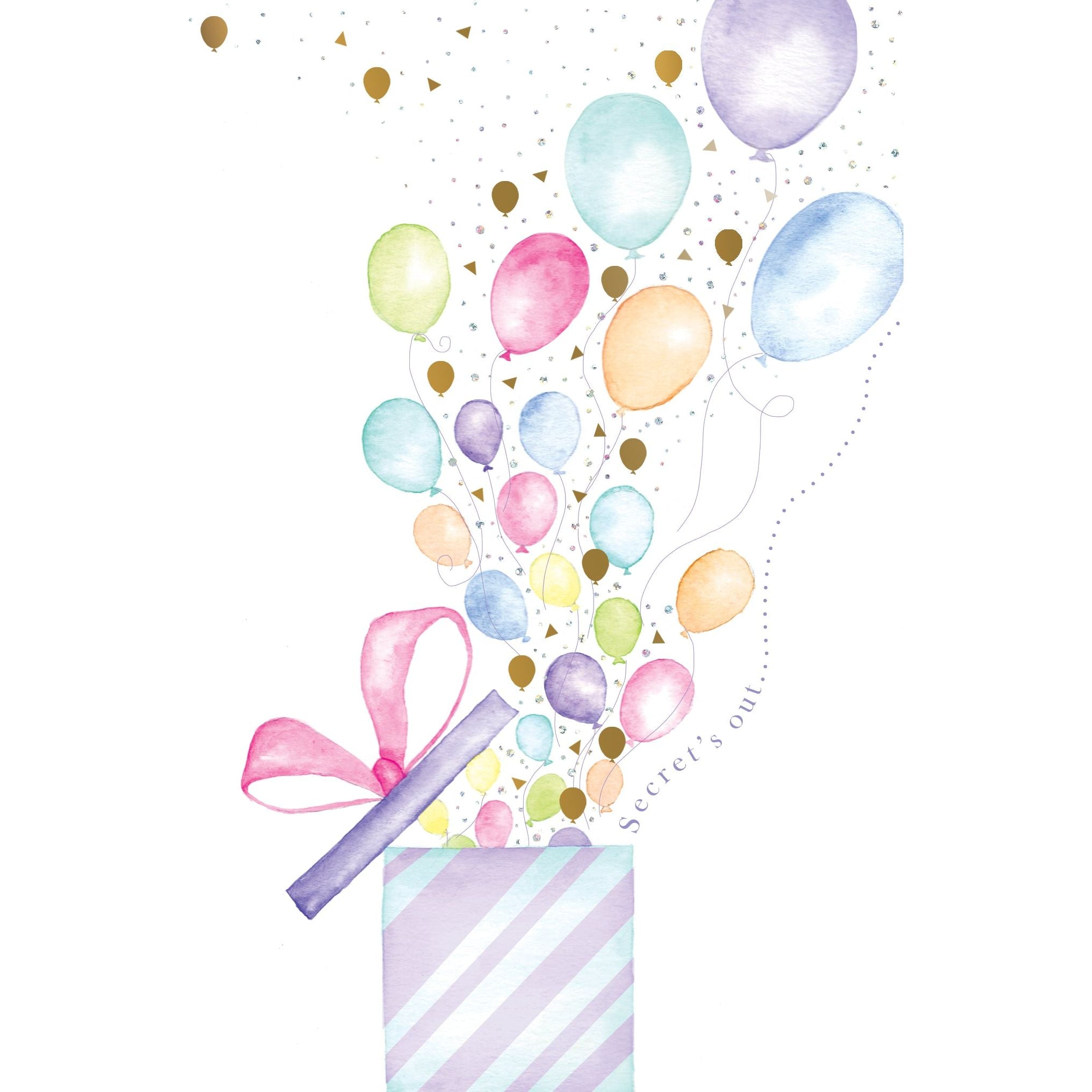 Gift Of Balloons Birthday Card - Cardmore