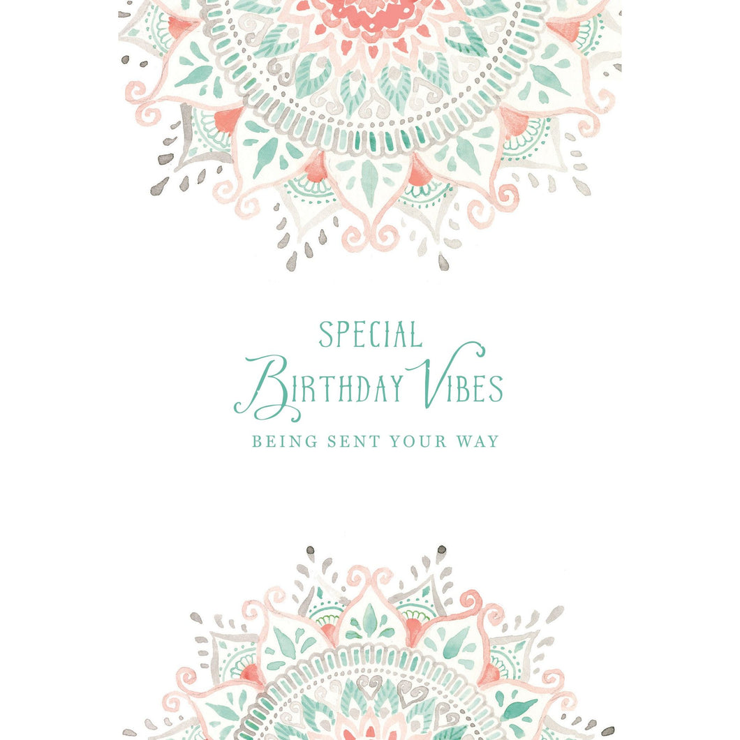 Mandala Birthday Card - Cardmore