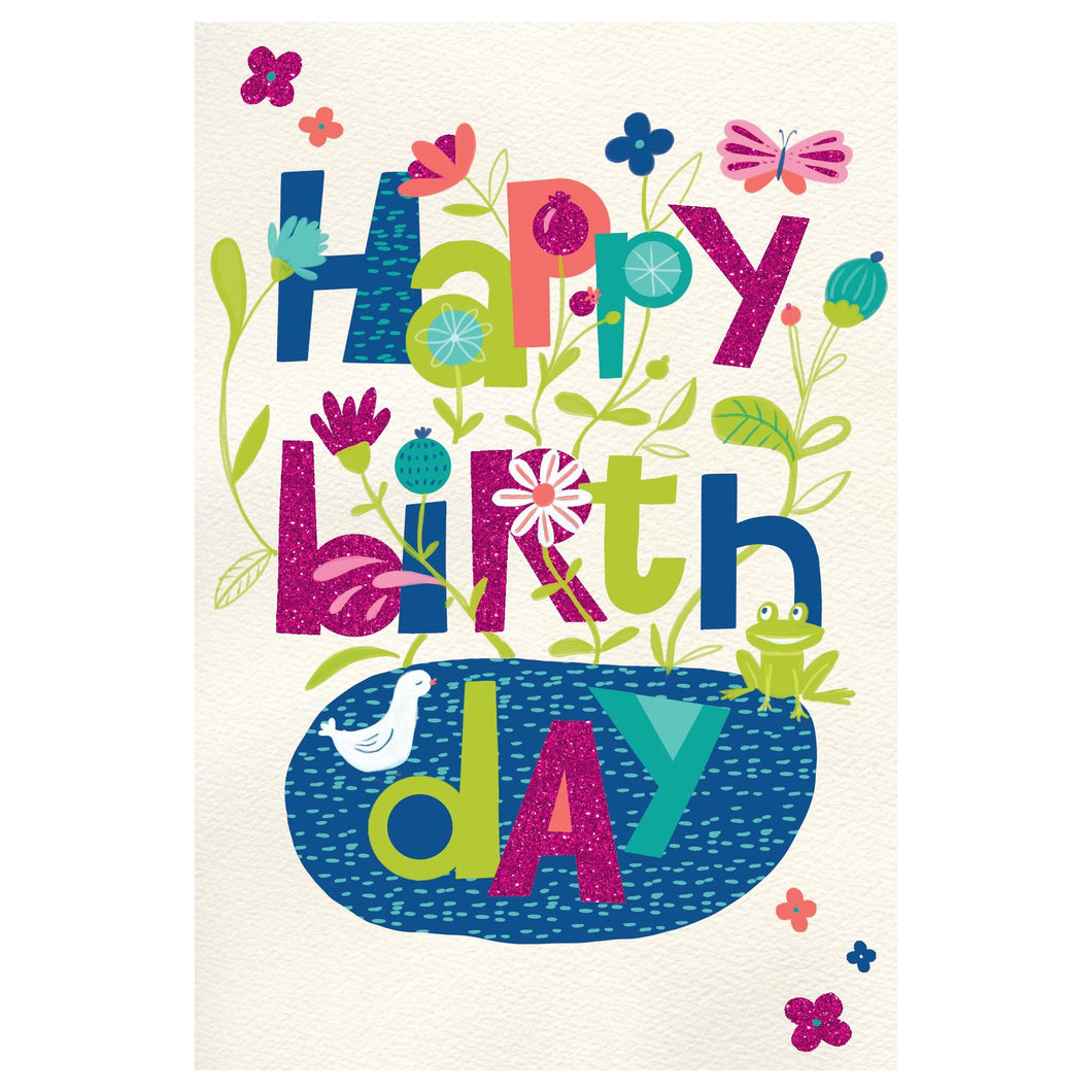 Year Grow Beautiful Birthday Card - Cardmore