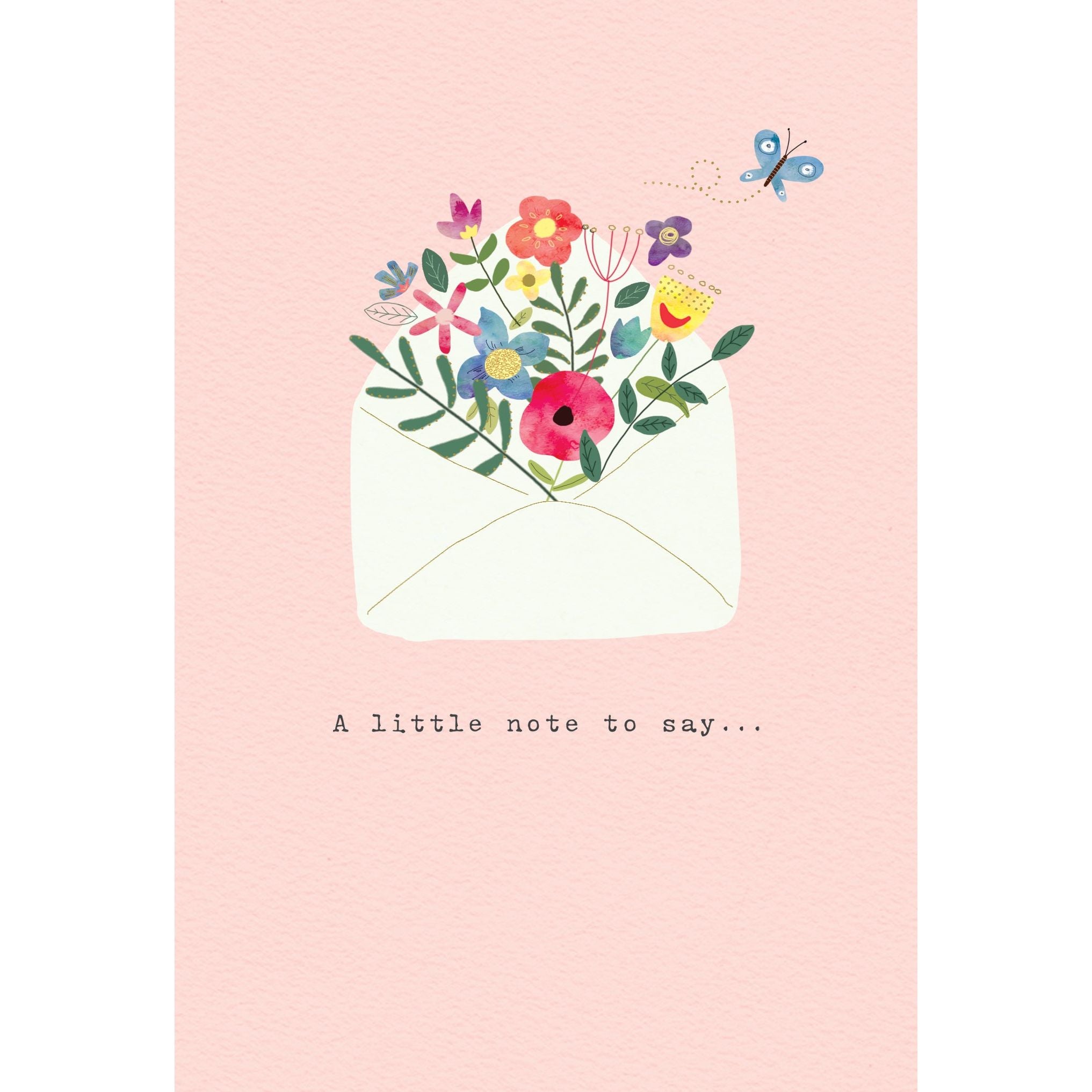 Blooming Envelope Thank You Card - Cardmore