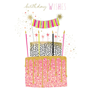 Birthday Cake Birthday Card Sara Miller - Cardmore