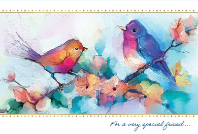 Birds Birthday Card Friend - Cardmore