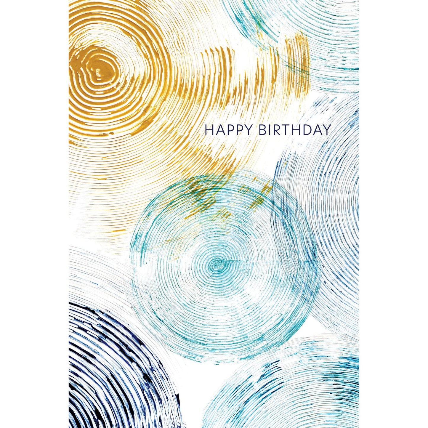 Circles Birthday Card - Cardmore