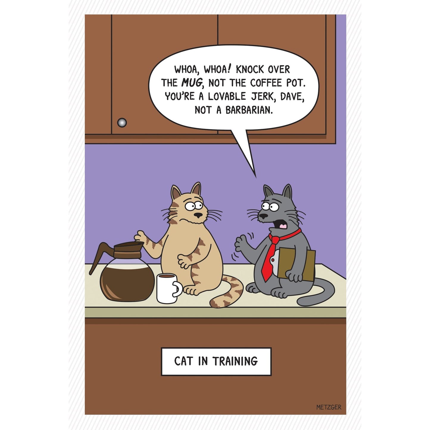 Cat in Training Birthday Card Funny - Cardmore