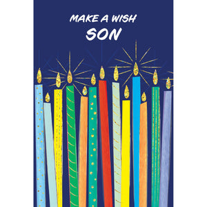 Candles Birthday Son Card - Cardmore