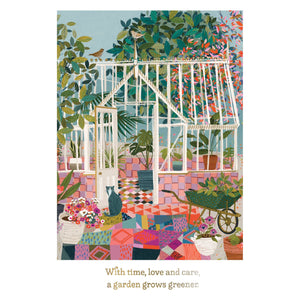 Greenhouse Get Well Card