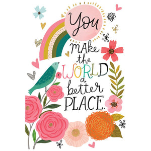 Better Place Birthday One I Love Card