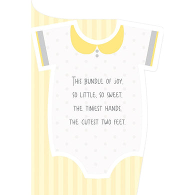 Baby Onesie Baby Card