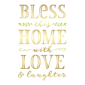 Bless This Home New Home Card