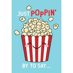 Poppin' Popcorn Birthday Card