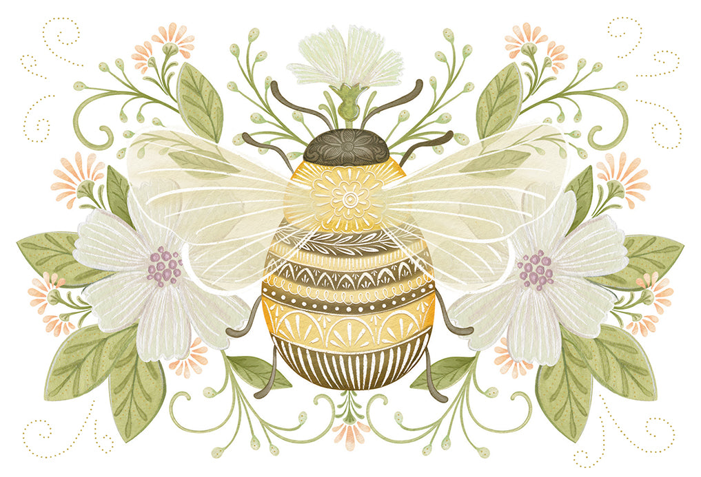 Bee Birthday Card Sienna's Garden