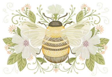 Bee Birthday Card