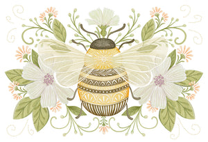 Bee Birthday Card