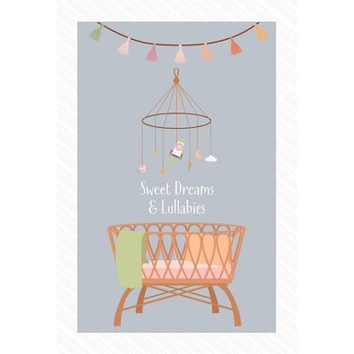 Bassinet Baby Card