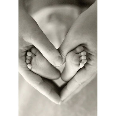 Baby Card Baby Feet - Cardmore