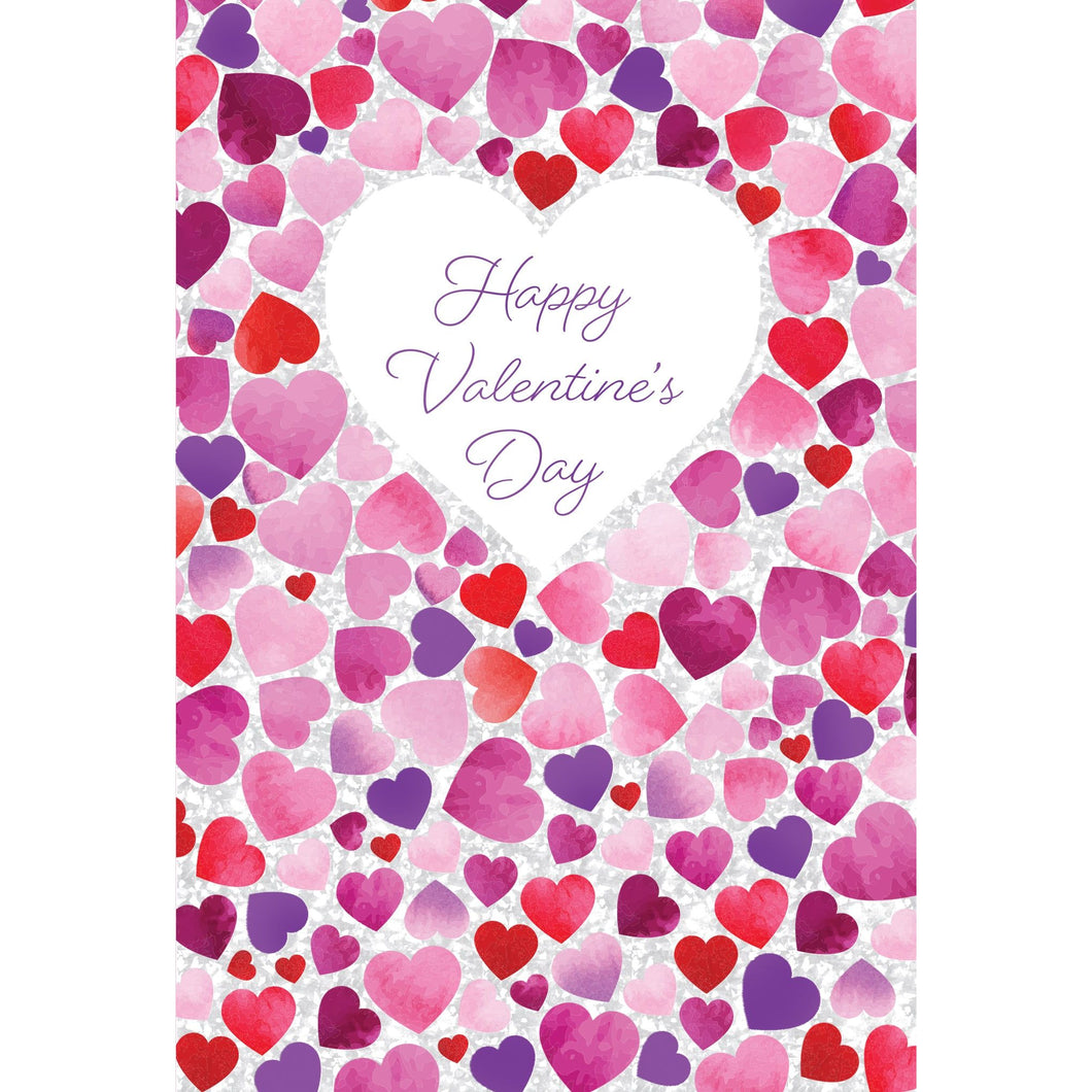 Watercolor Hearts Valentine's Card Someone Special - Cardmore
