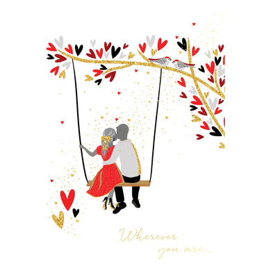 Swing Valentine's Card One I Love