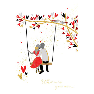 Swing Valentine's Card One I Love