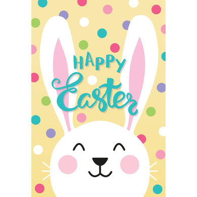 Smiling Bunny Easter Card