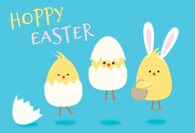 Easter Chicks Easter Card