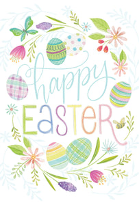 Happy Easter Eggs Easter Card