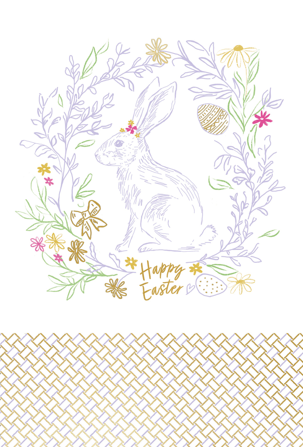 Classic Bunny Easter Card