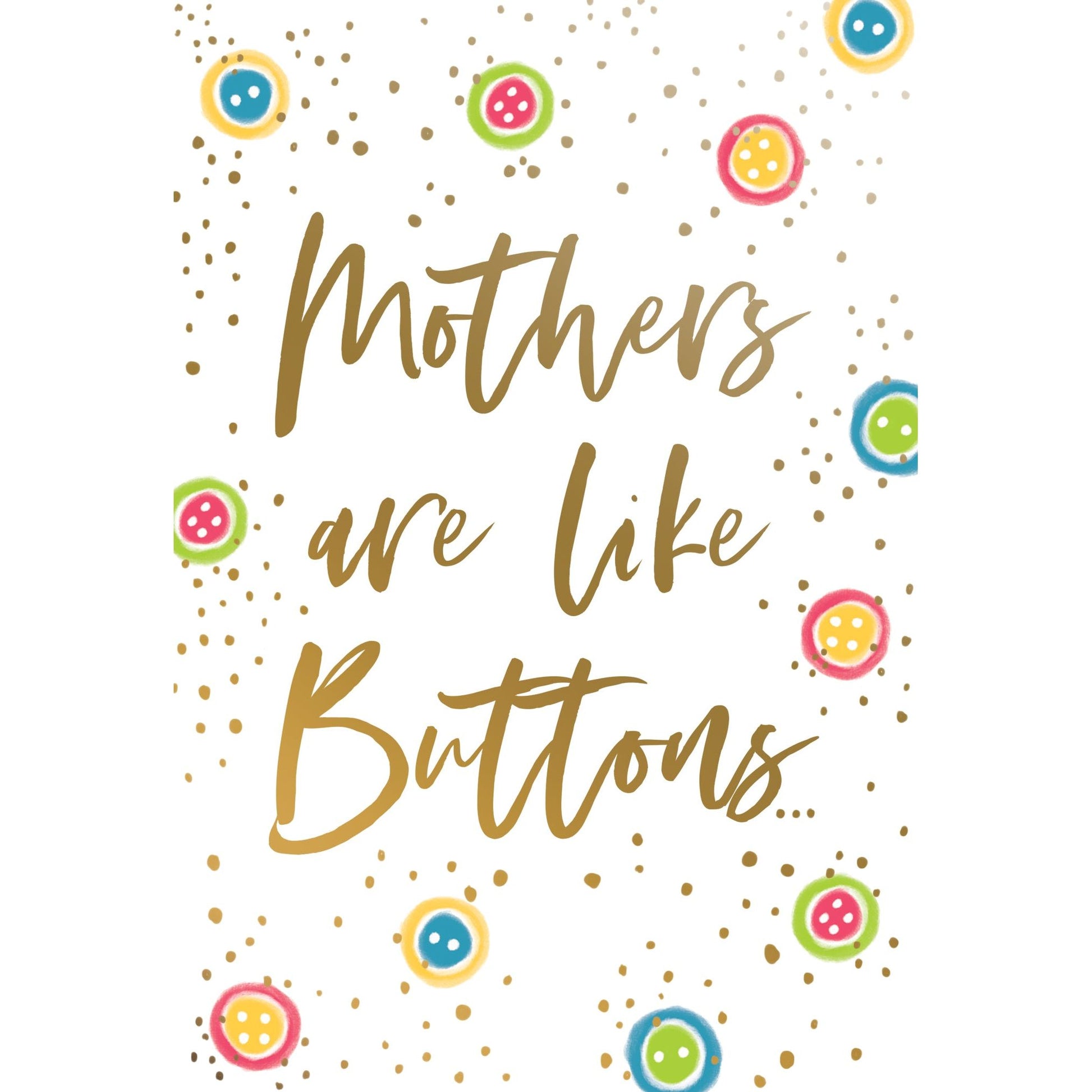 Buttons Mother's Day Card - Cardmore