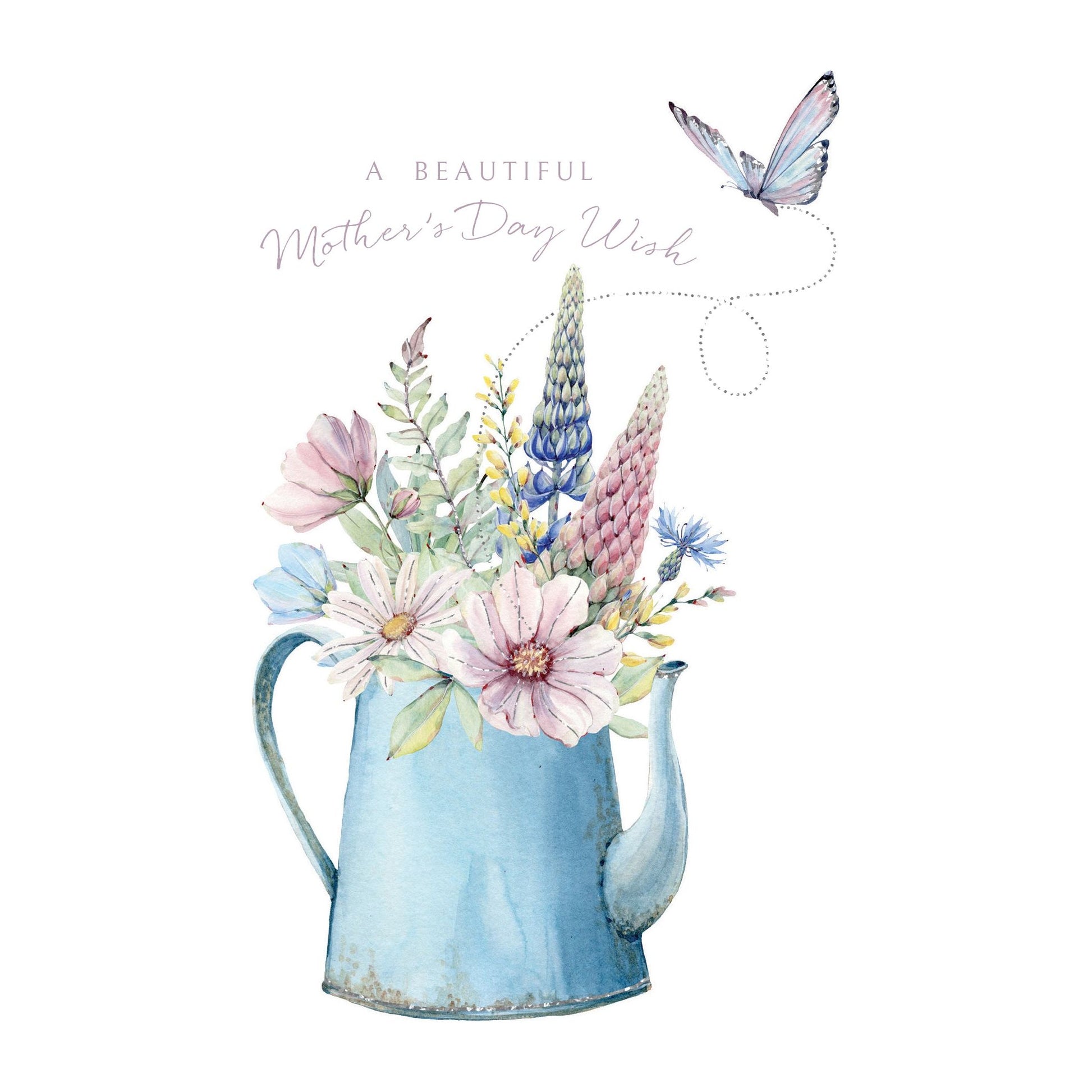Butterfly Watering Cans Mother's Day Card - Cardmore