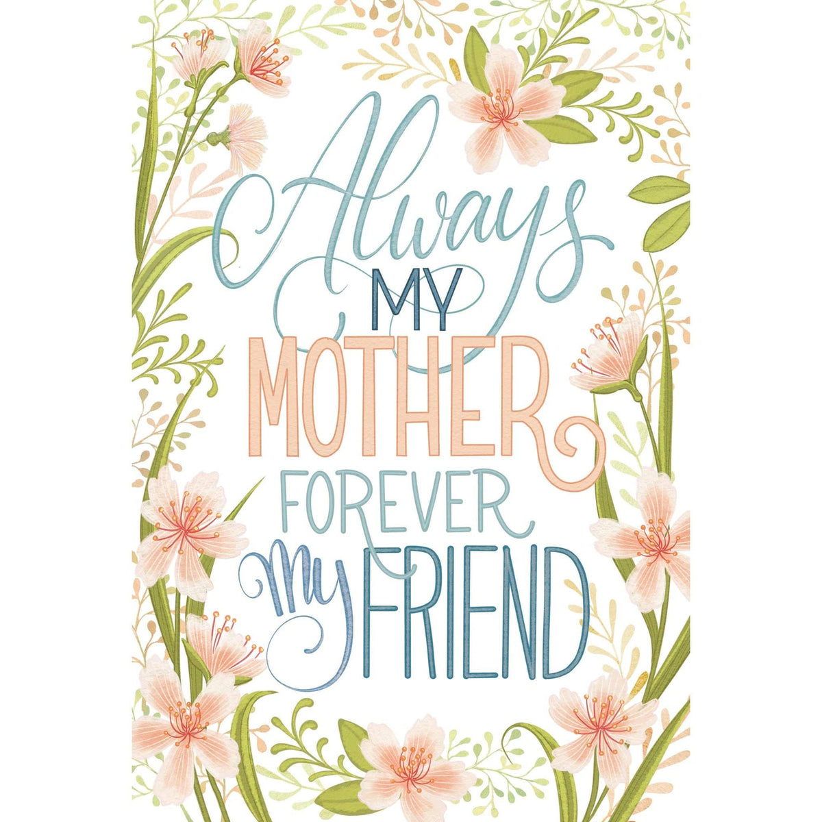 Pictura Forever My Friend Mother's Day card featuring floral design and heartfelt message for celebrating mothers.