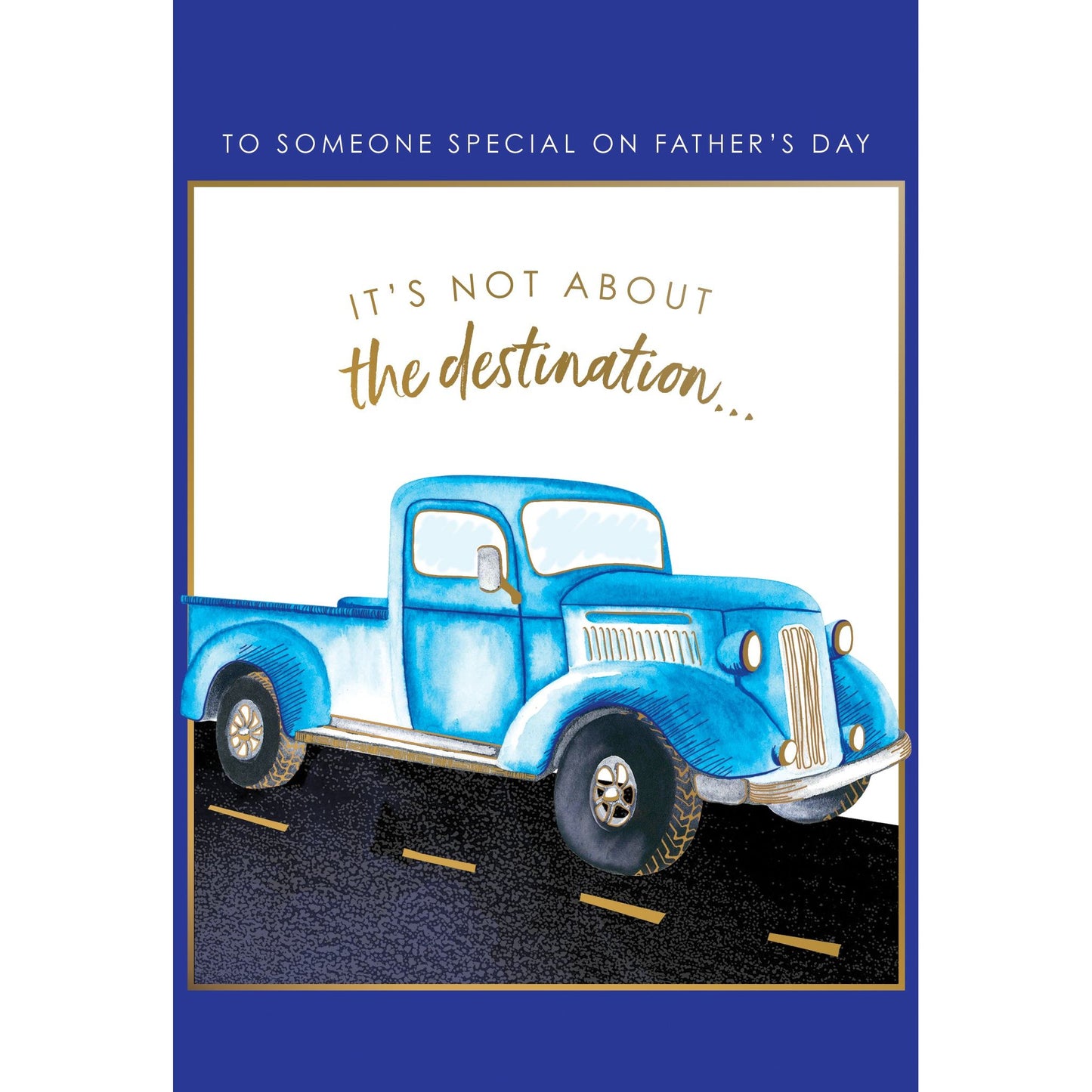 Pickup Truck Rework Father's Day Card - Cardmore