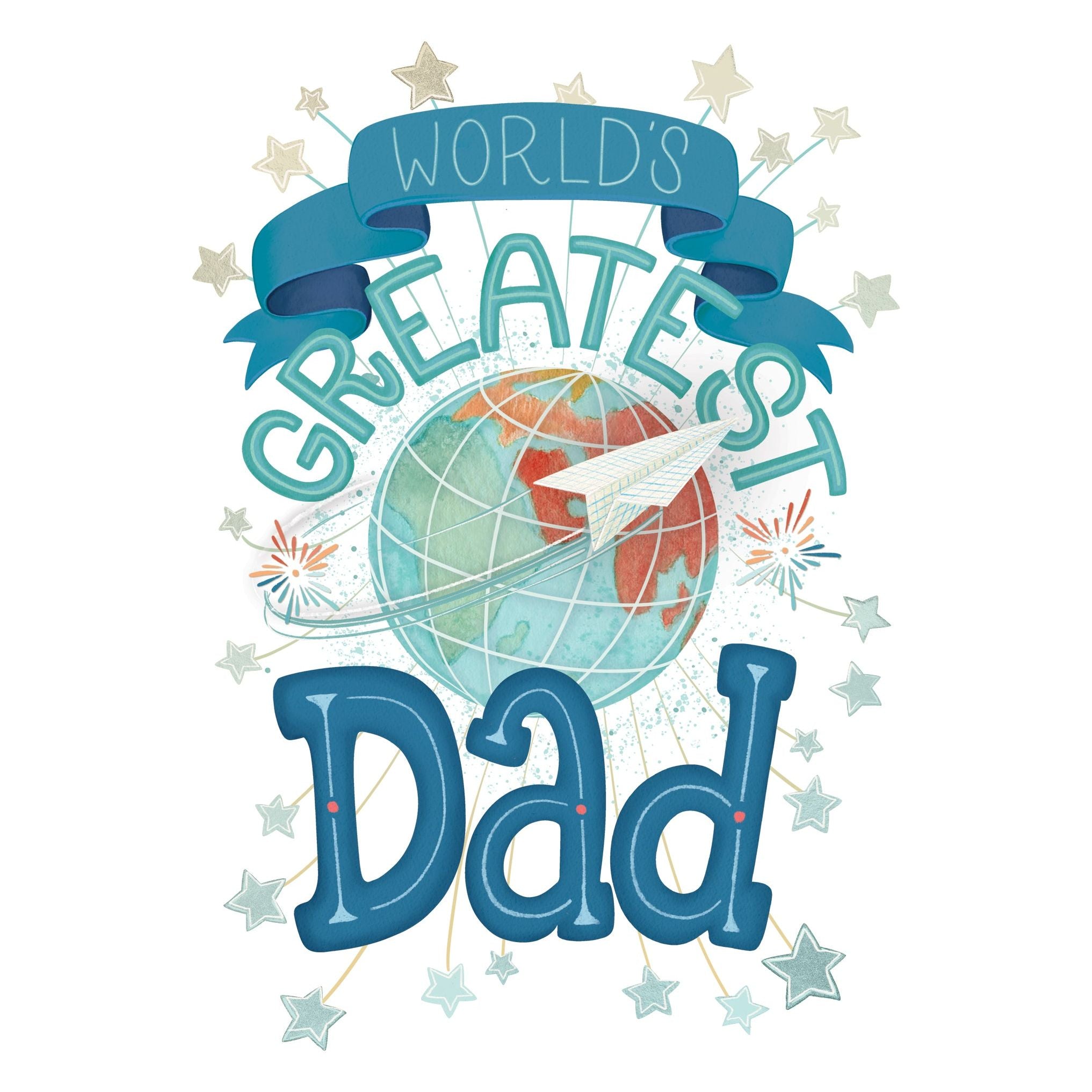 World's Greatest Dad Father's Day Card