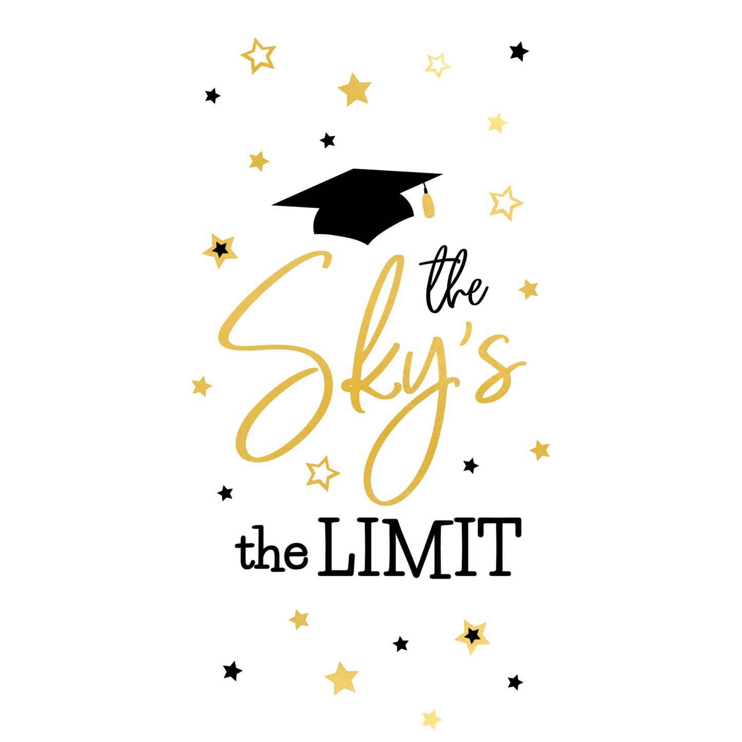 Sky's The Limit Graduation Card Money Holder - Cardmore