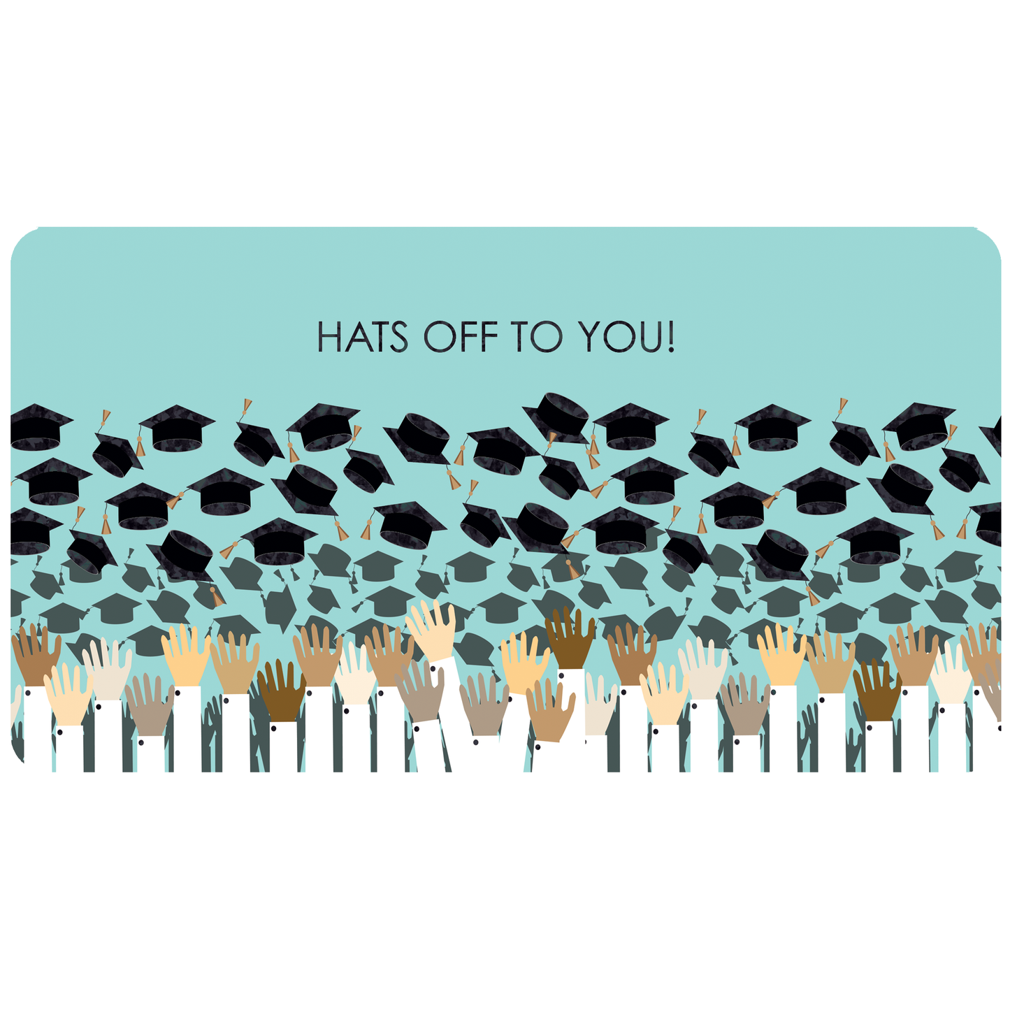 Tossing Caps MH Graduation Card Money Holder - Cardmore