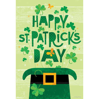 Hat & Clovers St. Patrick's Day Card