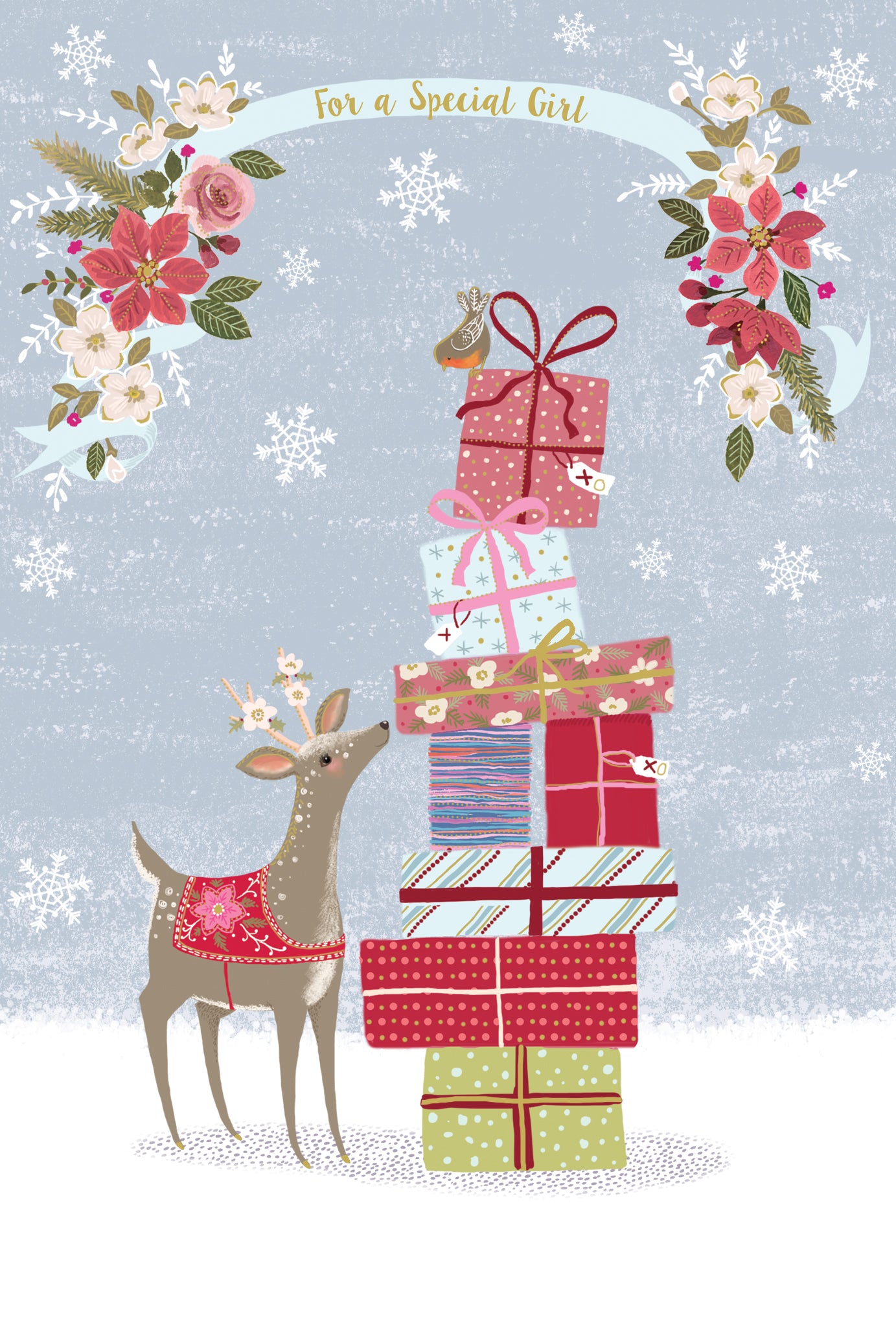 For a special girl - Christmas Card - Special Girl - Cardmore