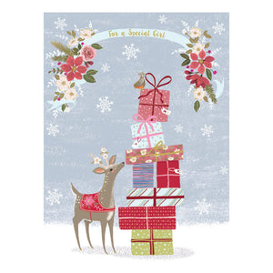 For a special girl - Christmas Card - Special Girl - Cardmore
